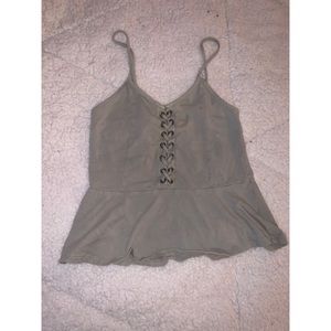 American Eagle, noodle strap shirt